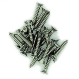 No.2 x 0.5 (2.2mm x 13mm) TX Countersunk Self-Tapping Screw - Stainless Steel (A2) (Pack of 20)