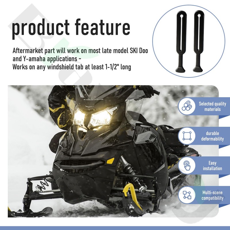 570023800 Windshield O-Rings, Compatible with Yamaha Arctic Cat Polaris Snowmobile