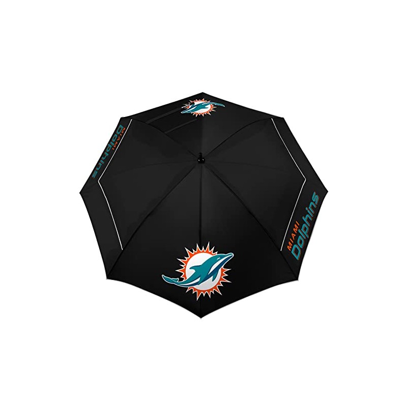 Team Effort Miami Dolphins 62" WindSheer® Lite Umbrella