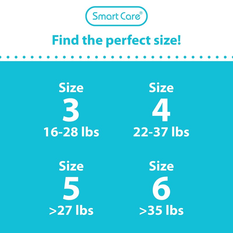 Smart Care Fisher-Price Diapers, Size 5, 176 Count