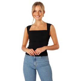 Petal & Pup Women's Clara Top, Black