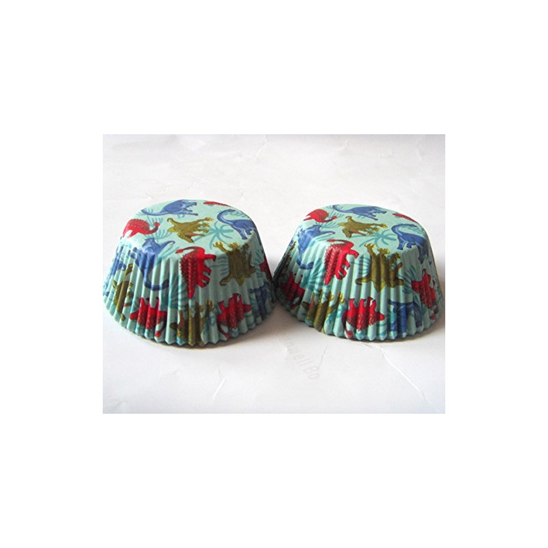 Dinosaur birthday Paper Muffin Cupcake Liners case Baking Cups 100