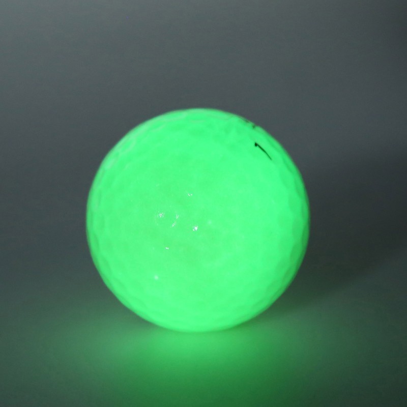 6PCS Golf Fluorescent Light Balls Night Practice Light Glowing Ball