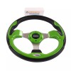 Huskey Lime Green Premium Golf Cart Steering Wheel w/ Adapter