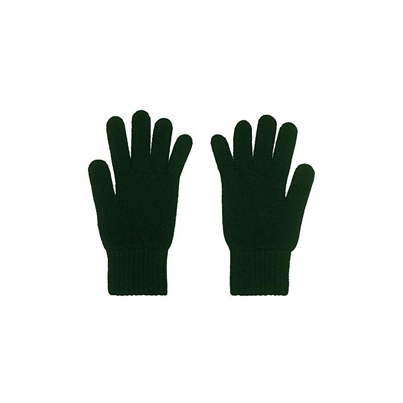 Womens Cashmere Gloves, Made in Scotland, Green