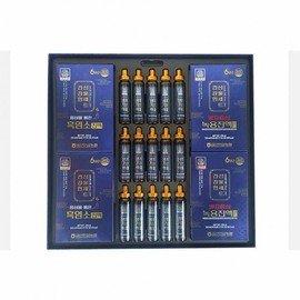 금산인삼농협 삼지원 건강한 선물세트 (생기력+흑염소 진액+녹용 진액) Geumsan Ginseng Agricultural Cooperative Samjiyun Healthy Gift Set (Vitality + Black Goat Extract + Deer Antler Extract)