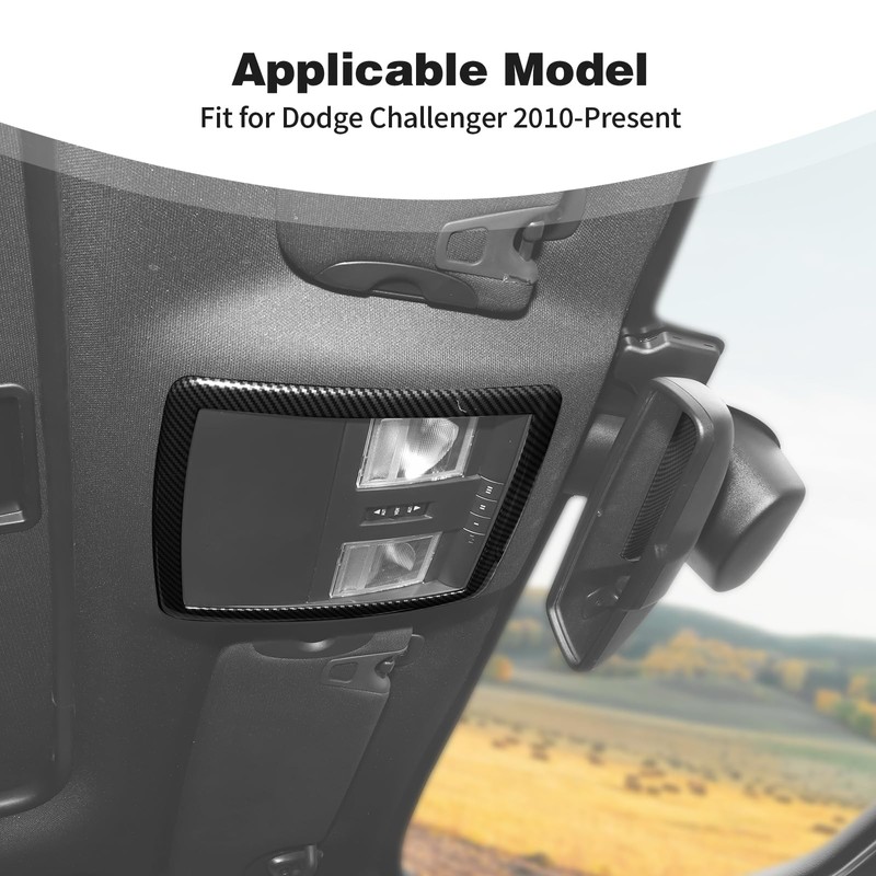 PDKLIN for Challenger Overhead Console Panel Trim Cover Fit for