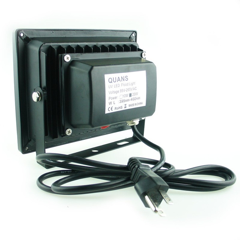 QUANS 110V 20W UV Ultra Violet High Power LED Light