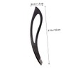 Angoily 2pcs Stainless Steel Eyebrow Tweezers Removal Tool for Men