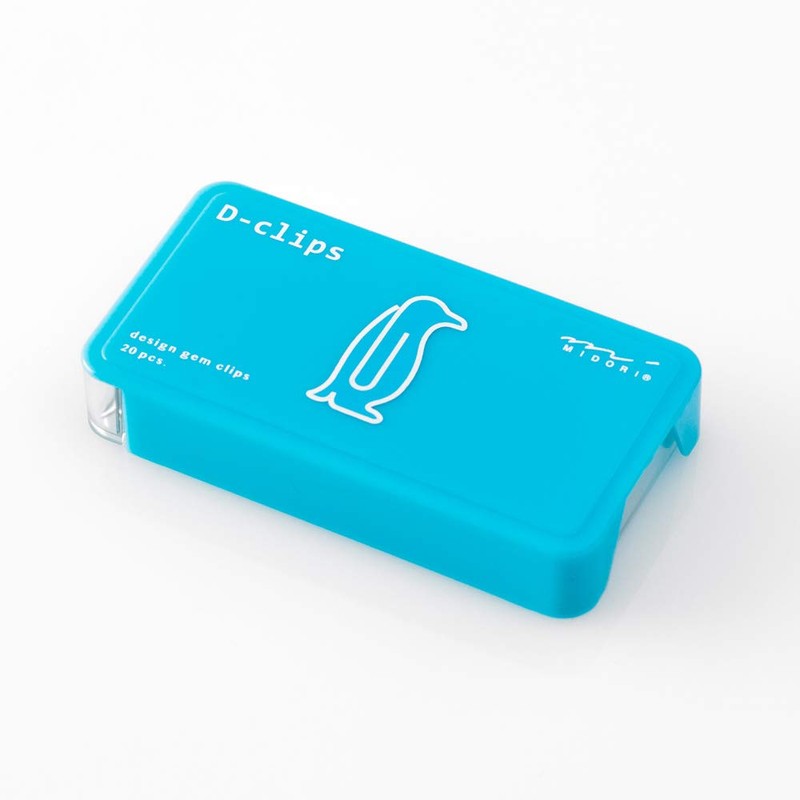Midori 43392-006 Paperclip Penguin 20 Paper Clips