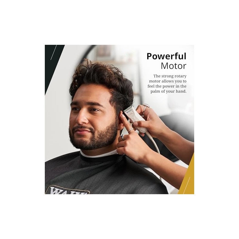 Wahl Professional Recortadora Peanut Blanco para Pelo y Barba, Motor