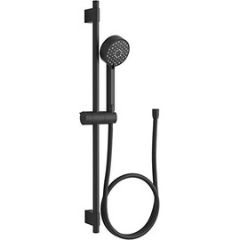 KOHLER 98361-G-BL Awaken G90 Multi-Function Handshower Kit, Handheld Shower Head with 24" Slidebar and 60" Hose, 1.75 GPM, Matte Black