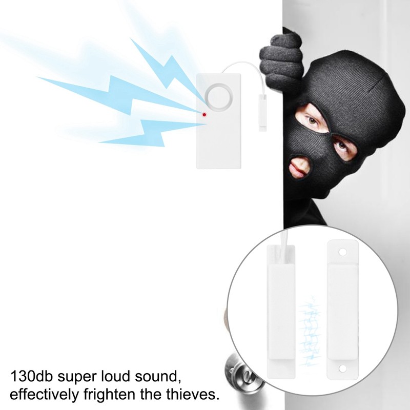 Door Window Magnetic Sensor Alarm Burglar Security System for Smart