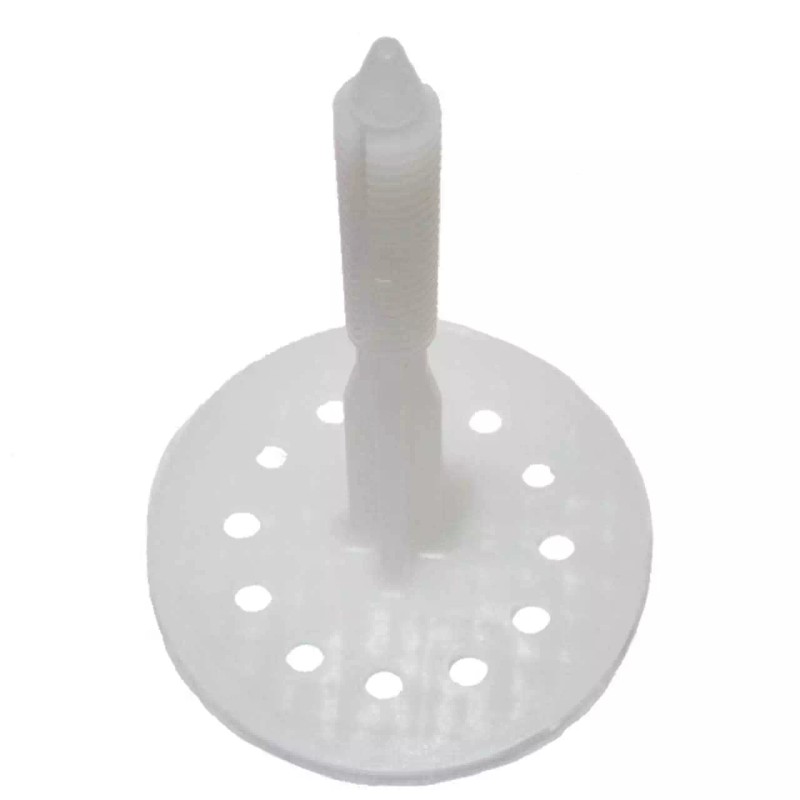 Rodenhouse 250 pcs Plasti-Grip Plastic Masonry Fasteners for Rigid Foam