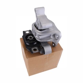 Speedpart-X 3PCS Engine Motor Mount & Torque Strut Mount Set Fit For Fiat 500 L4 1.4L Trans