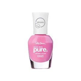 Sally Hansen Good. Kind. Pure. Nail Polish | Plant-Based, Vegan, 16-Free Formula | Opaque, Shiny | 289 Peony For Your Thoughts | Bright Pink Nail Color