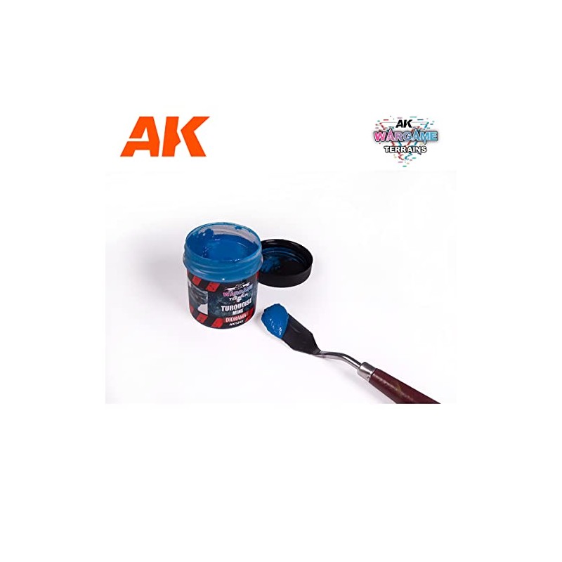AK Interactive - Turquoise Mine Wargame Terrain 100ml - AK1222