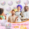 Honoson 12 Pcs Paper Lanterns Happy Birthday Decoration 10in Hanging