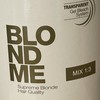 Schwarzkopf BLONDME Bleach SUPREME BLONDE SYSTEM CRYSTAL TRANSPARENT GEL POWDER