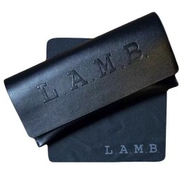 L.A.M.B. Gwen Stefani L.A.M.B. LA513 Black Horn Frame / Blue Gradient Lens Sunglasses