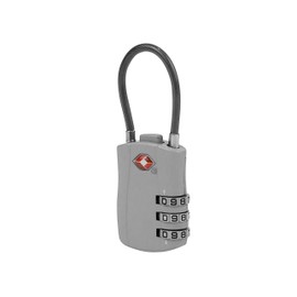 Travelon TSA Cable Lock, Silver