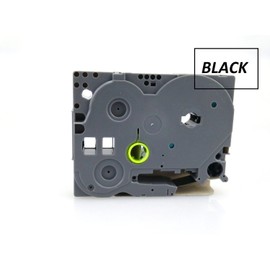 9mm Width Laminated Label Tape for Brother P-Touch PT-1000. Black ON Clear 8m in Length. TZe-121. See Description for List of Compatible Printers. TZ-121