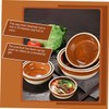 iplusmile 2Pcs Ceramic Steaming Bowls Practical Kitchen Tableware for Soup