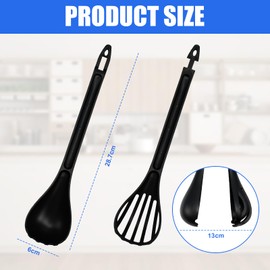 ADERTOS Spaghetti Spoon Pasta Spoon 3-in-1 Salad Servers and Spaghetti Tongs PP Plastic Function Kitchen Tongs Removable Spaghetti Spoon Cooking Tongs Meat Tongs Serving Tongs for Pasta / Spaghetti