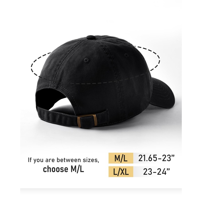 FURTALK Cotton Low Profile Baseball Cap Hat for Men Women