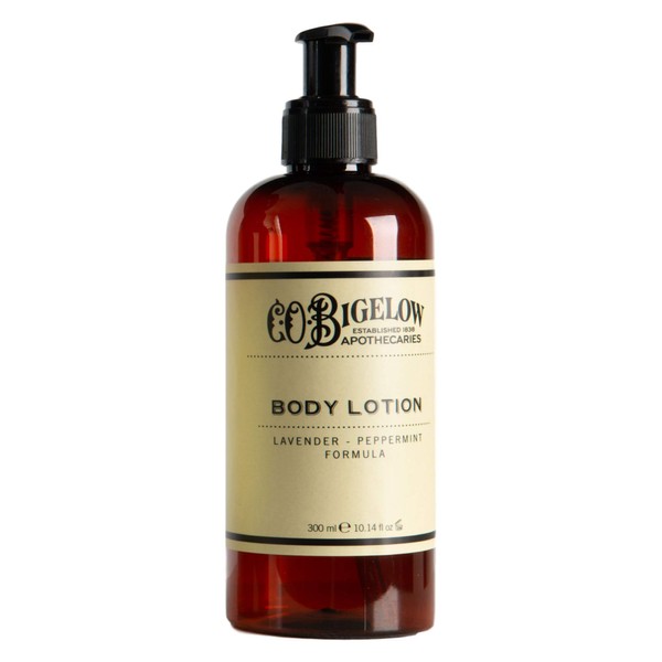 C.O. Bigelow Body Lotion, Lavender Peppermint Body Lotion Nourishes & Soothes Skin, Luxury Body Lotion for Women & Men, 10.4 Fl Oz.
