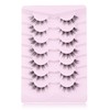 Onlyall Lashes Natural Look Soft Fluffy Lashes Short Eyelashes Lightweight
