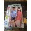Simplicity R11057 Button Down Shirts & Shift Dresses Sz 3-8