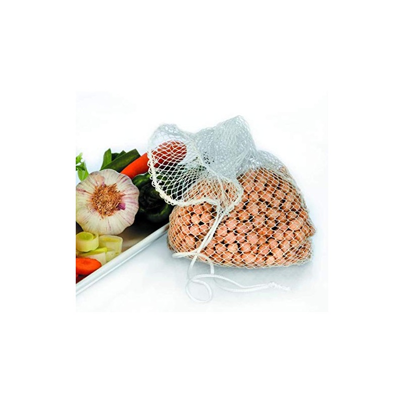 IBILI Legume net Bag Clasica 30x7 cm of Nylon, White,