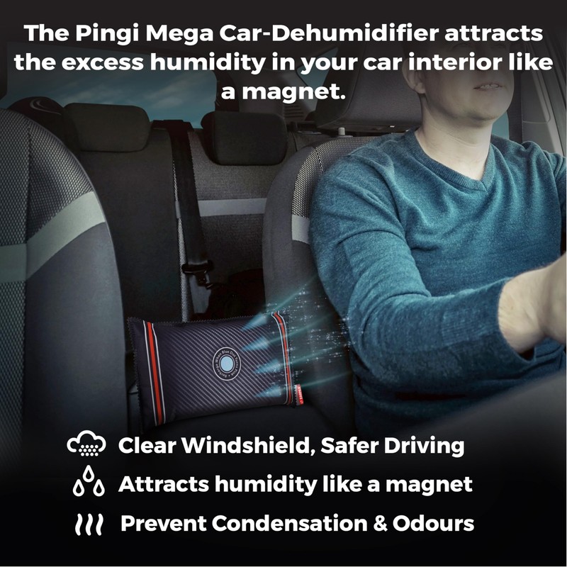 Zarpax Car Dehumidifier Mega Pack - Absorbs Moisture & Condensation