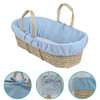 Clair de Lune Fleece Liner Replacement Palm and Wicker Moses
