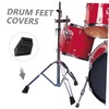 Abaodam 3pcs Drum Stand Feet Drum Pad Drum Stick Drum