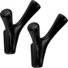 SOTECH Bico Double Hooks Matt Black 82 x 71 x