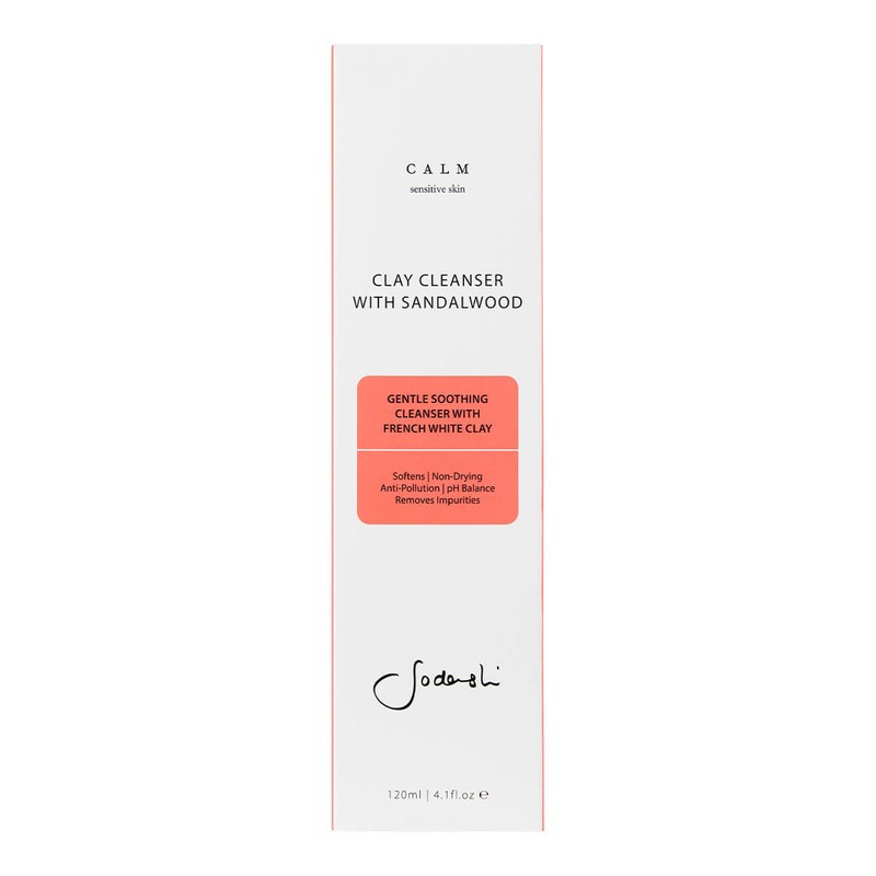 Sodashi Clay Cleanser with Sandalwood, 120ml