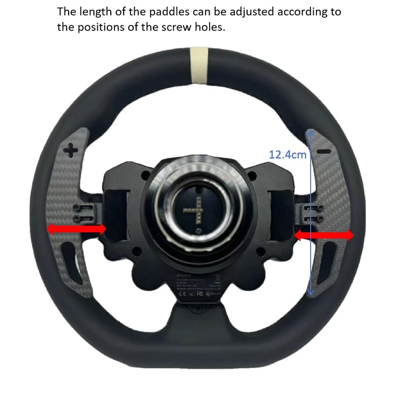 SIMPUSH Adjustable Carbon Fiber Paddle Shifter Mod Modification Parts Accessories