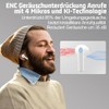 JBES Headphones Wireless Bluetooth 5.4, In-Ear with 6 ENC Microphones,