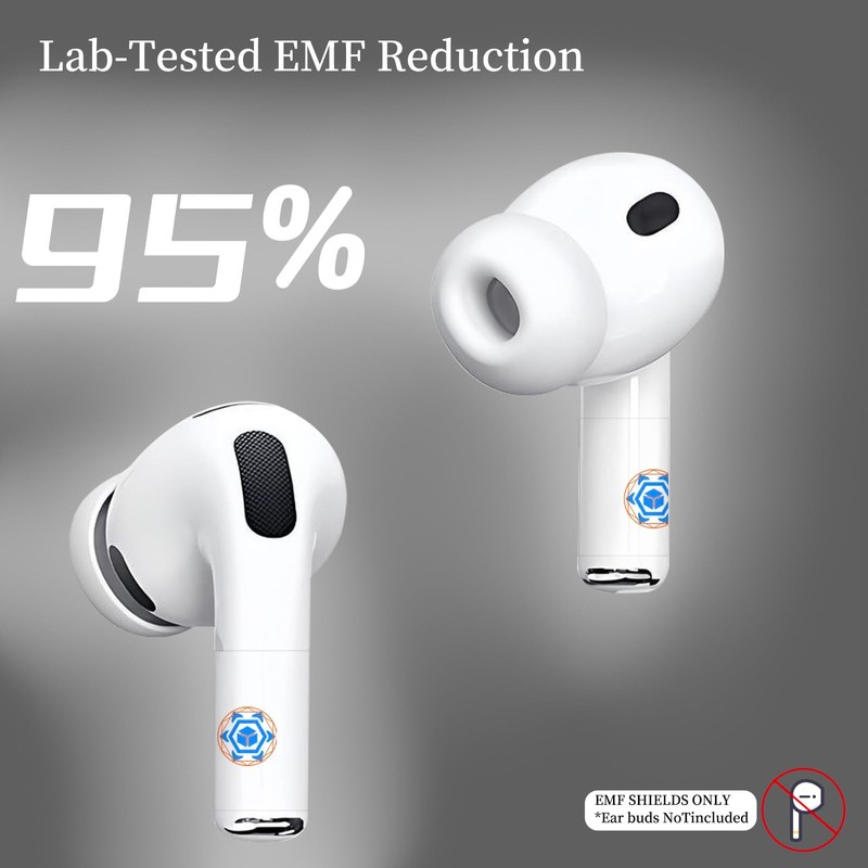 EMF Blocker for Headphones – Lab Tested EMF Shield Sticker