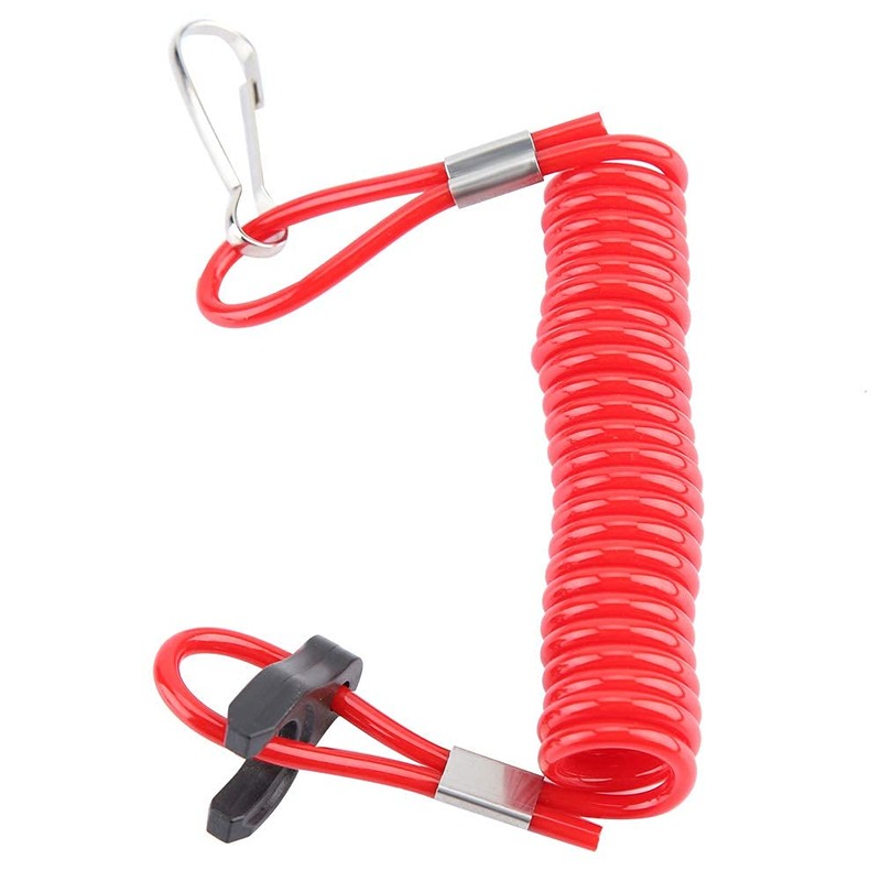 Safety Lead Cable Tohatsu Stop Switch Lanyard for Outboard Motor