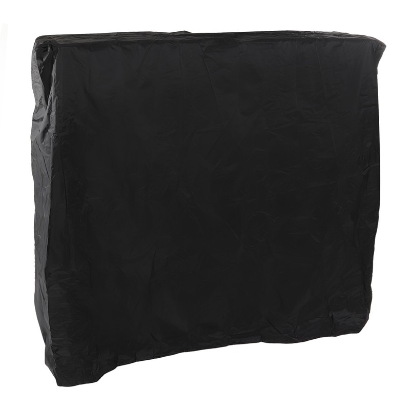 Ping Pong Table Cover Black Zippered 210 Silver Coated Waterproof