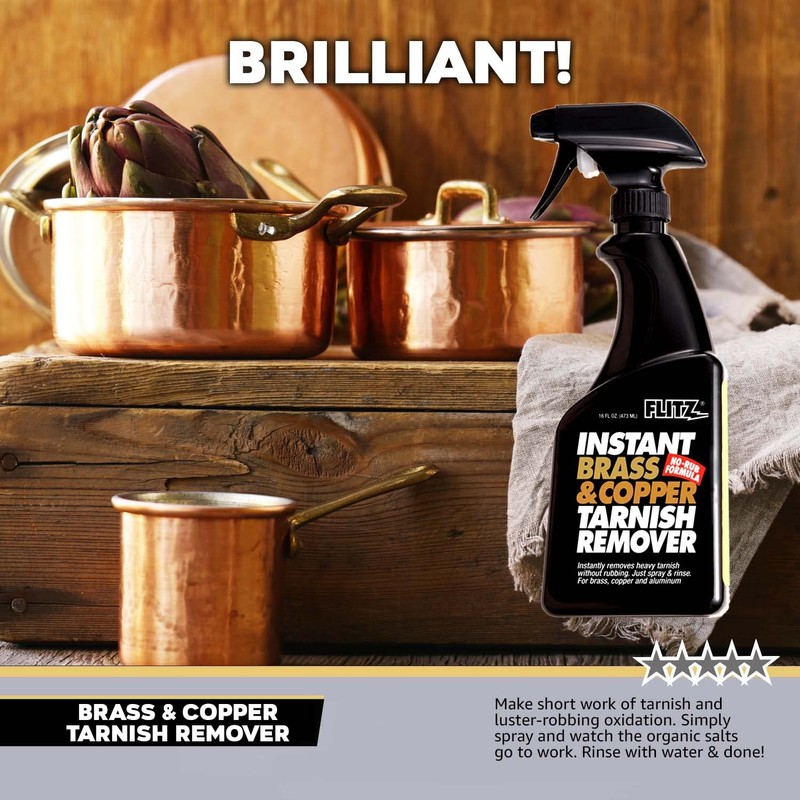 Flitz Flitz Instant Brass & Copper Tarnish Remover - 16.