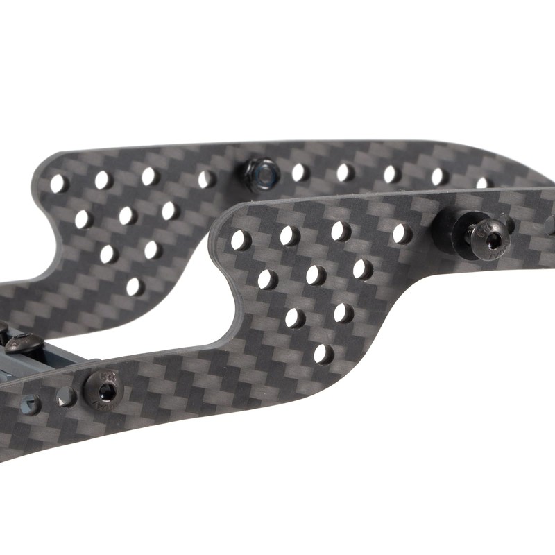 Carbon Fiber Dragon HiLow Chassis Kit Comp Cheater Rigs Frame