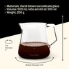 Fellow Mighty Small Glass Carafe - Manual Pour Over Coffee