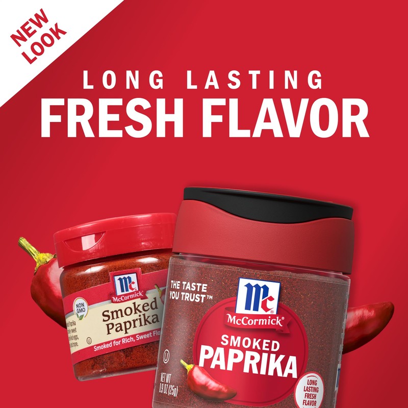 McCormick Smoked Paprika, 0.9 oz (Pack of 6)