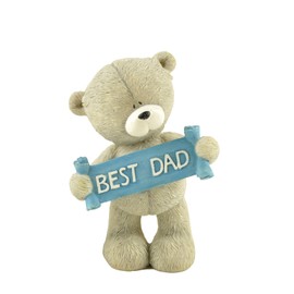 ENNAS - Figura de oso de peluche coleccionable, decoración perfecta para tartas para papá, 3.9 pulgadas de alto