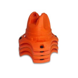 Hockey Dot Underpass-X Training Cones (Set of 4) Hockey Training Aid Uses Spare Stick, PVC- Hockey Stick Handling Aid - Hockey Dryland - Hockey Gift - Build Hockey Skill