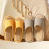 AioTio Cosy Linen Indoor Slippers - Breathable and Comfortable Slippers,